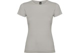CAMISETA ENTALLADA MANGA CORTA ALGODÓN Gris Medio Foto