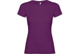 CAMISETA ENTALLADA MANGA CORTA ALGODÓN Morado Foto