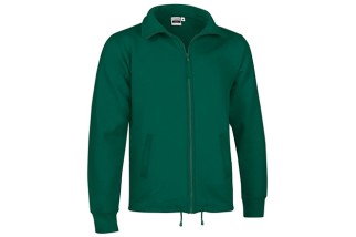 SUDADERA CREMALLERA ENTERA Verde botella Foto