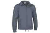 SUDADERA CREMALLERA ENTERA Gris Oscuro Foto