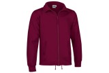 SUDADERA CREMALLERA ENTERA Granate Foto