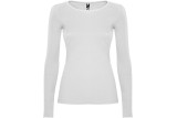 CAMISETA MANGA LARGA ALGODÓN MUJER Blanco Foto
