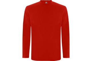 CAMISETA MANGA LARGA ALGODÓN Rojo Foto
