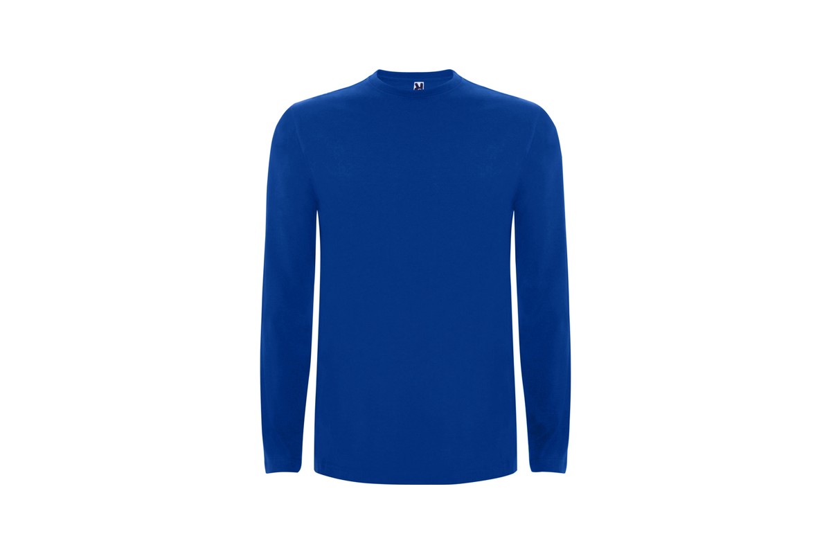 CAMISETA MANGA LARGA ALGODÓN Azul royal Foto
