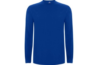 CAMISETA MANGA LARGA ALGODÓN Azul royal Foto