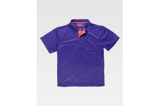 POLO TÉCNICO SIN BOLSILLO S6520 Morado Foto