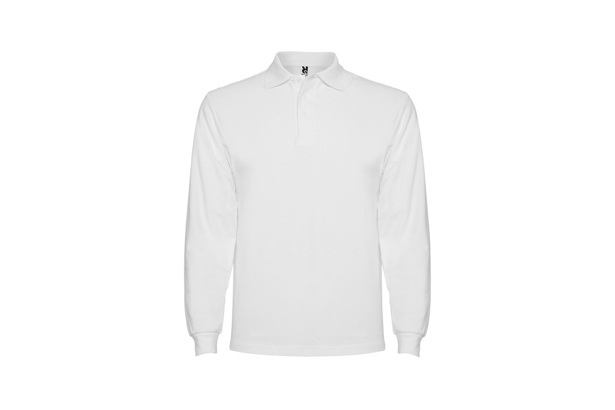 POLO ESTRELLA MANGA LARGA SIN BOLSILLO Blanco Foto