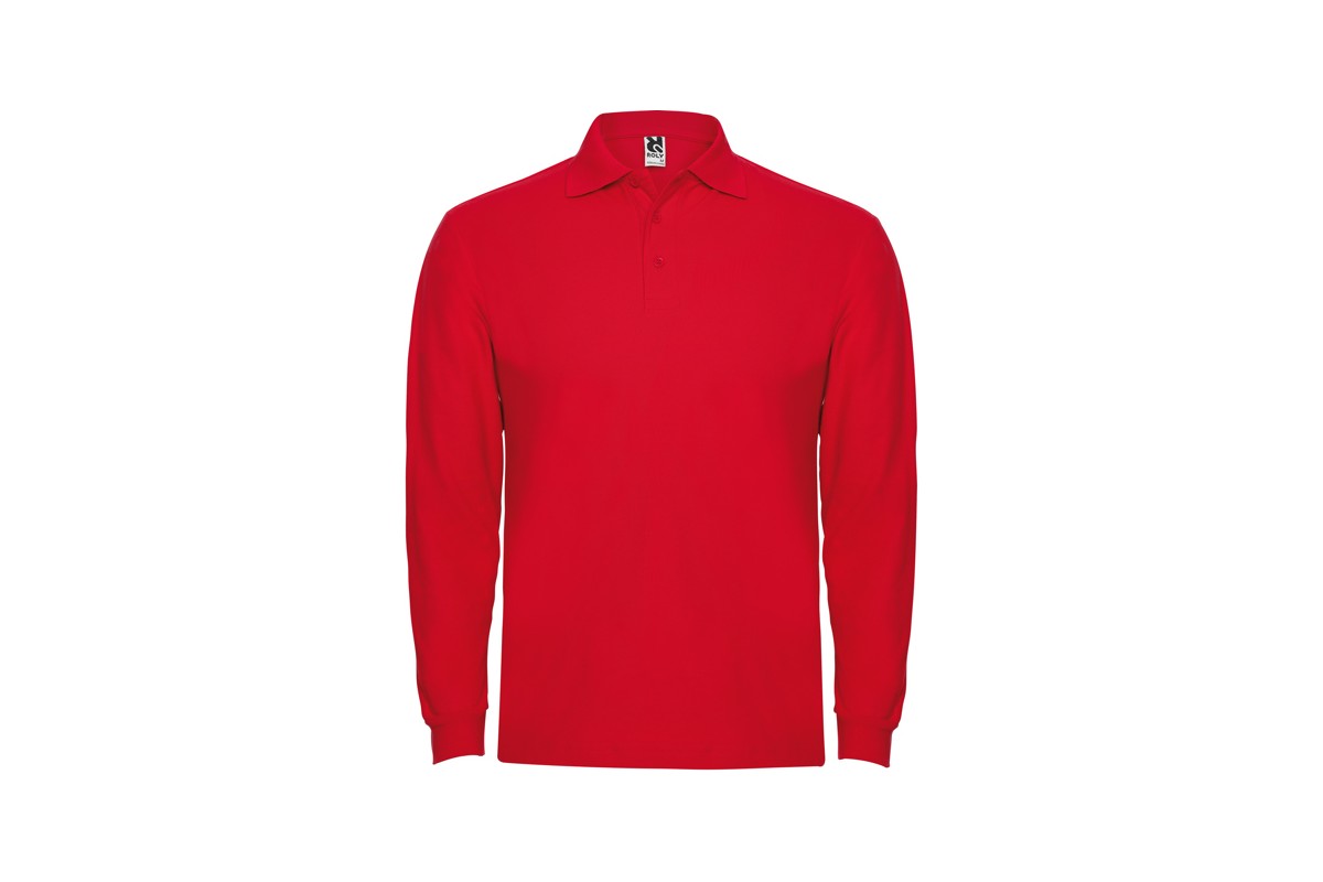 POLO ESTRELLA MANGA LARGA SIN BOLSILLO Rojo Foto