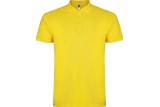 POLO MANGA CORTA SIN BOLSILLO STAR Amarillo limón Foto