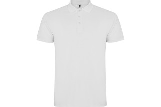POLO MANGA CORTA SIN BOLSILLO STAR Blanco Foto