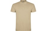 POLO MANGA CORTA SIN BOLSILLO STAR Beige Foto