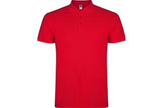 POLO MANGA CORTA SIN BOLSILLO STAR Rojo Foto