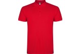 POLO MANGA CORTA SIN BOLSILLO STAR Rojo Foto