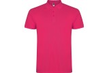 POLO MANGA CORTA SIN BOLSILLO STAR Fucsia Foto