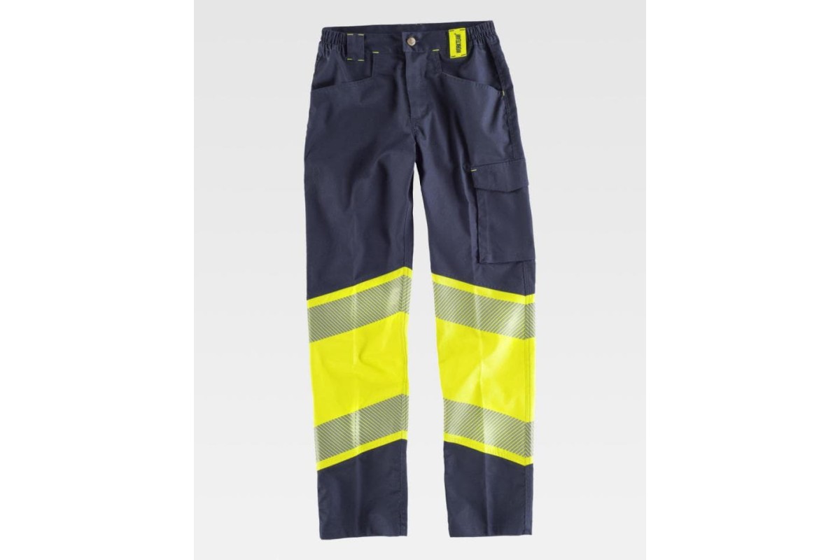 PANTALÓN MULTIBOLSILLOS COMBINADO A.V. C2718 Azul Marino Foto PANTALÓN MULTIBOLSILLOS COMBINADO A.V. C2718 Azul Marino Foto