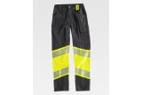 PANTALÓN MULTIBOLSILLOS COMBINADO A.V. C2718 Negro Foto