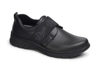 ZAPATO CON MEDIA PARTE PERFORADA SIENA Negro Foto
