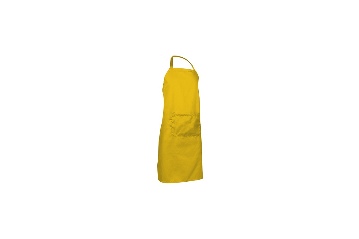 DELANTAL CON PETO Y BOLSILLO OVEN Amarillo limón Foto DELANTAL CON PETO Y BOLSILLO OVEN Amarillo limón Foto