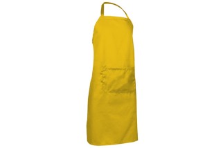 DELANTAL CON PETO Y BOLSILLO OVEN Amarillo limón Foto