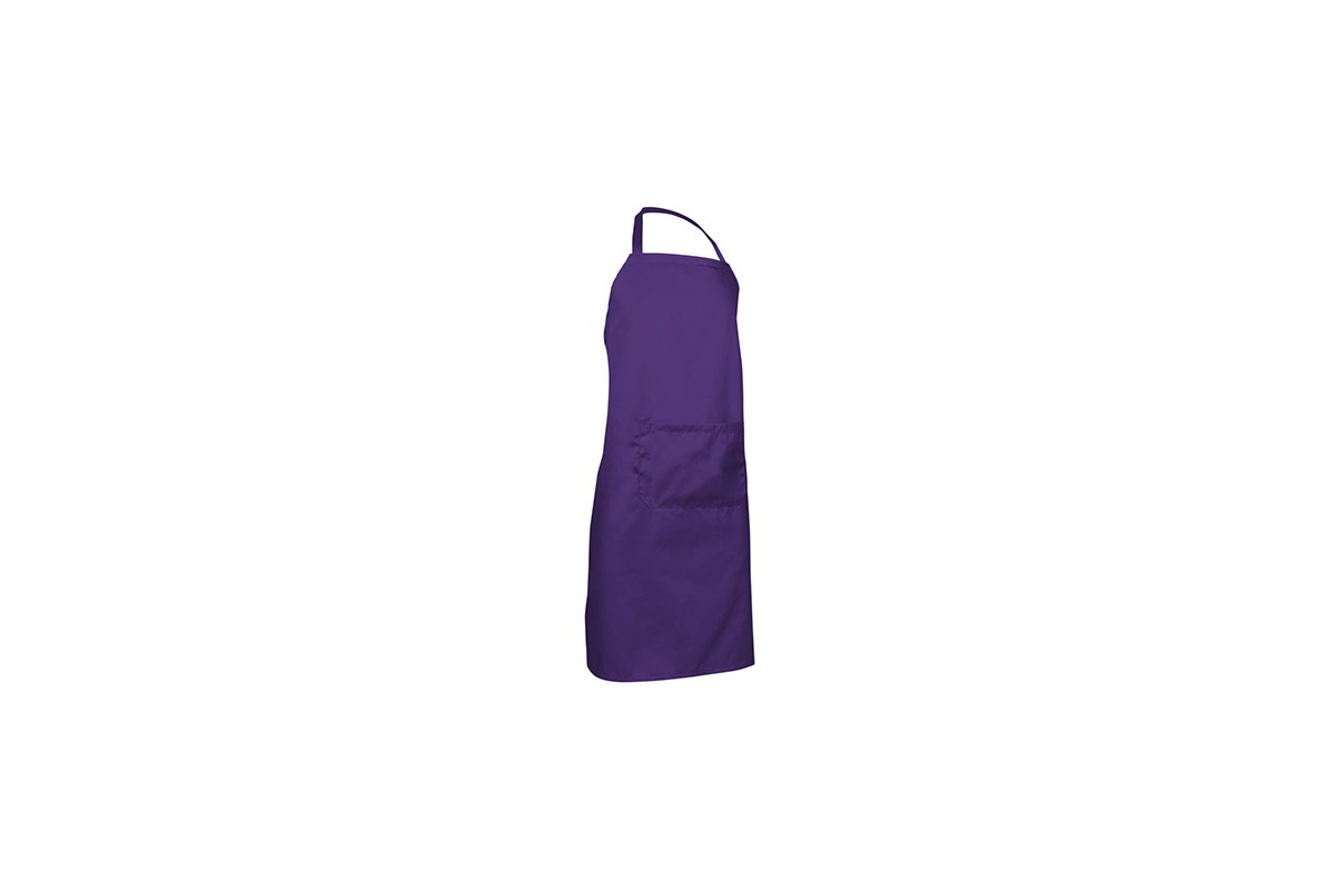 DELANTAL CON PETO Y BOLSILLO OVEN Violeta Foto