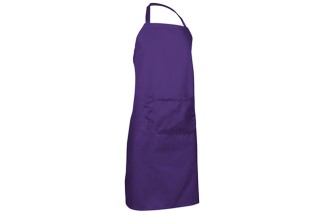 DELANTAL CON PETO Y BOLSILLO OVEN Violeta Foto