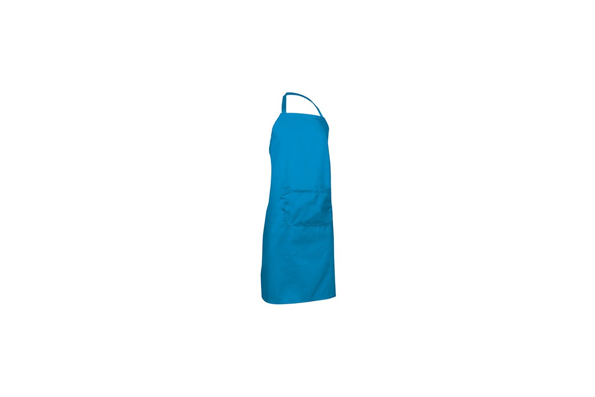 DELANTAL CON PETO Y BOLSILLO OVEN Azul tropical Foto