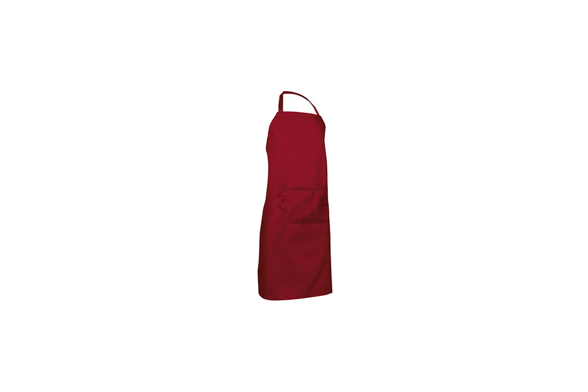 DELANTAL CON PETO Y BOLSILLO OVEN Rojo Foto DELANTAL CON PETO Y BOLSILLO OVEN Rojo Foto