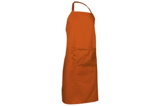DELANTAL CON PETO Y BOLSILLO OVEN Naranja Foto