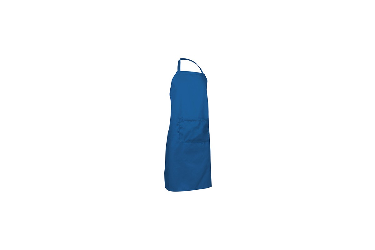 DELANTAL CON PETO Y BOLSILLO OVEN Azul royal Foto DELANTAL CON PETO Y BOLSILLO OVEN Azul royal Foto