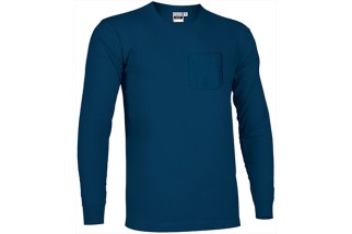 CAMISETA BÁSICA MANGA LARGA BEAR Azul Marino Foto