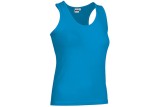 CAMISETA SIN MANGAS MUJER AMANDA Azul tropical Foto