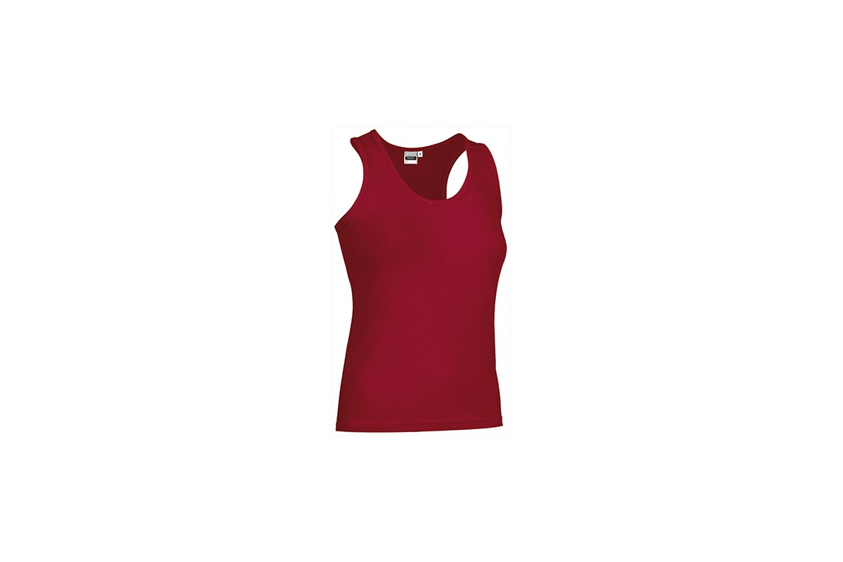 CAMISETA SIN MANGAS MUJER AMANDA Rojo Foto CAMISETA SIN MANGAS MUJER AMANDA Rojo Foto