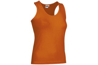 CAMISETA SIN MANGAS MUJER AMANDA Naranja Foto