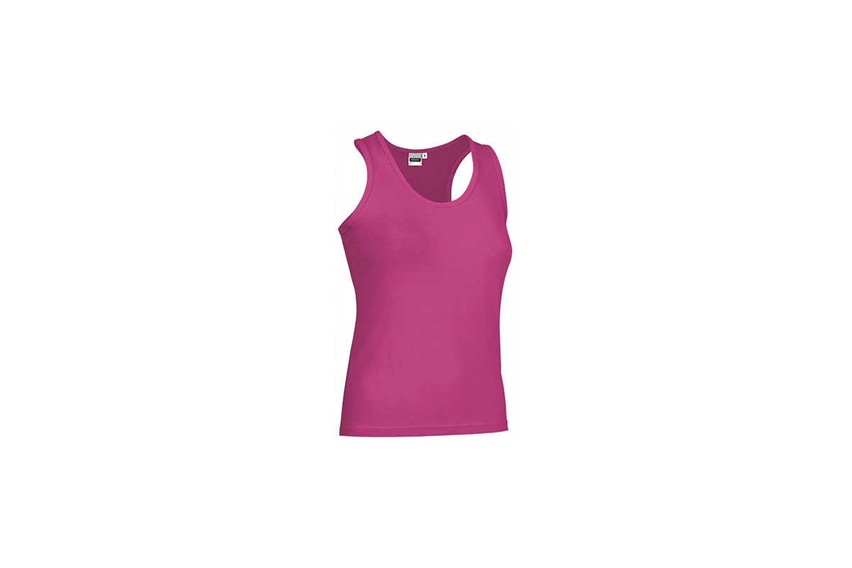 CAMISETA SIN MANGAS MUJER AMANDA Fucsia Foto CAMISETA SIN MANGAS MUJER AMANDA Fucsia Foto