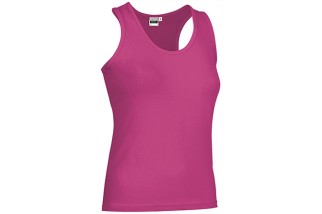 CAMISETA SIN MANGAS MUJER AMANDA Fucsia Foto
