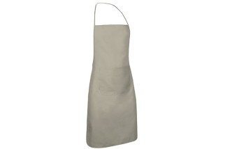 DELANTAL CON PETO Y BOLSILLO CHEF Beige Foto