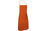DELANTAL CON PETO Y BOLSILLO CHEF 17-NARANJA Foto