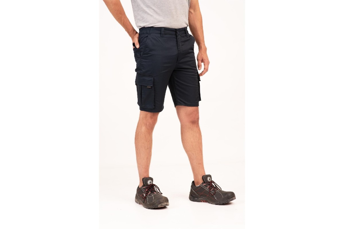 BERMUDA MULTIBOLSILLOS UNISEX Azul Marino Foto