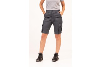 BERMUDA MULTIBOLSILLOS UNISEX Gris Medio Foto