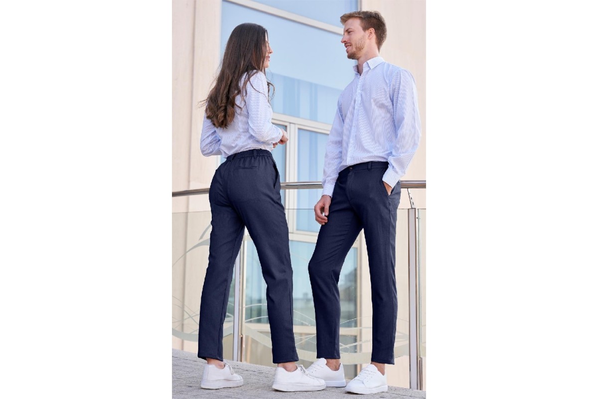PANTALÓN SEMIPITILLO UNISEX Azul Marino Foto