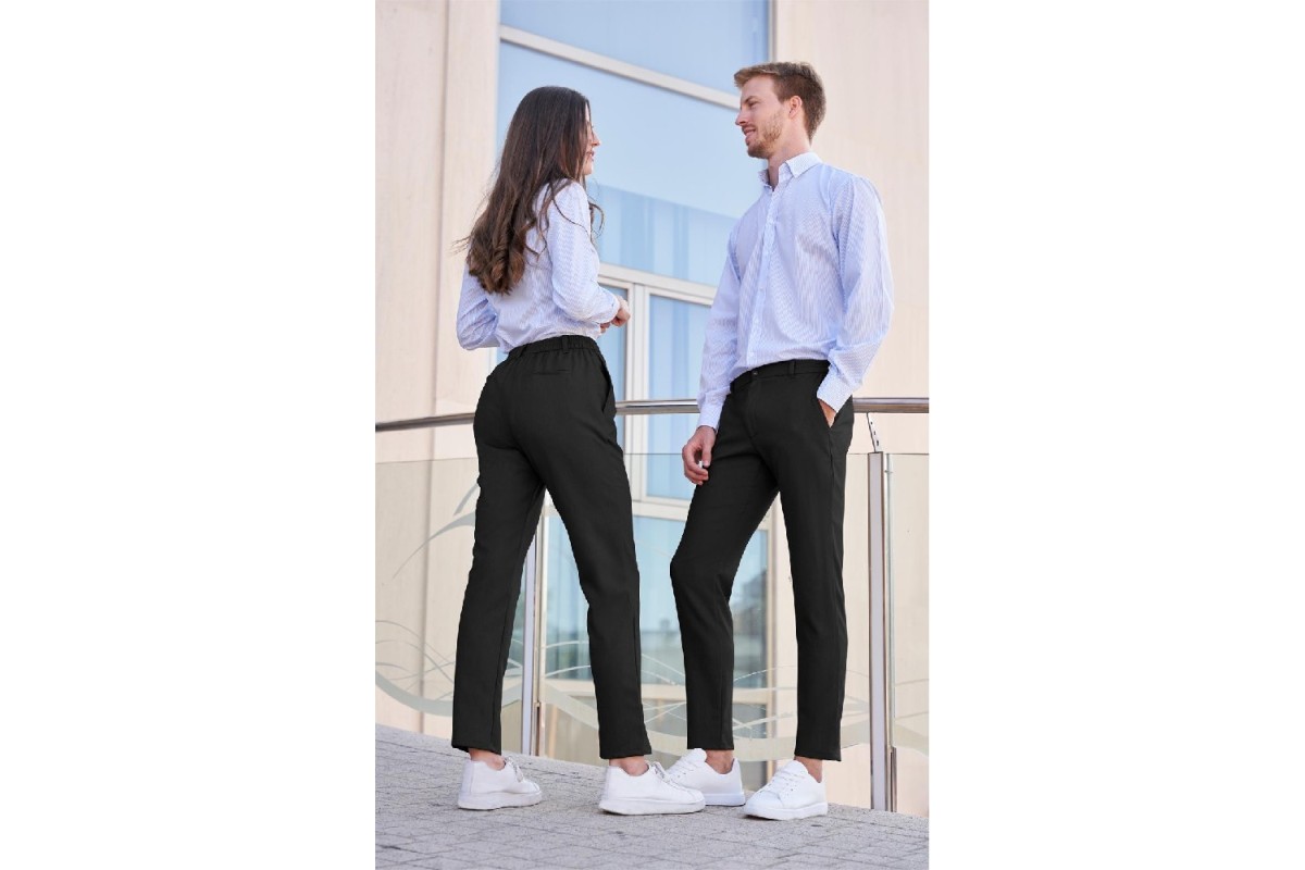 PANTALÓN SEMIPITILLO UNISEX Negro Foto