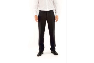 PANTALÓN SIN PLIEGUES CABALLERO Negro Foto
