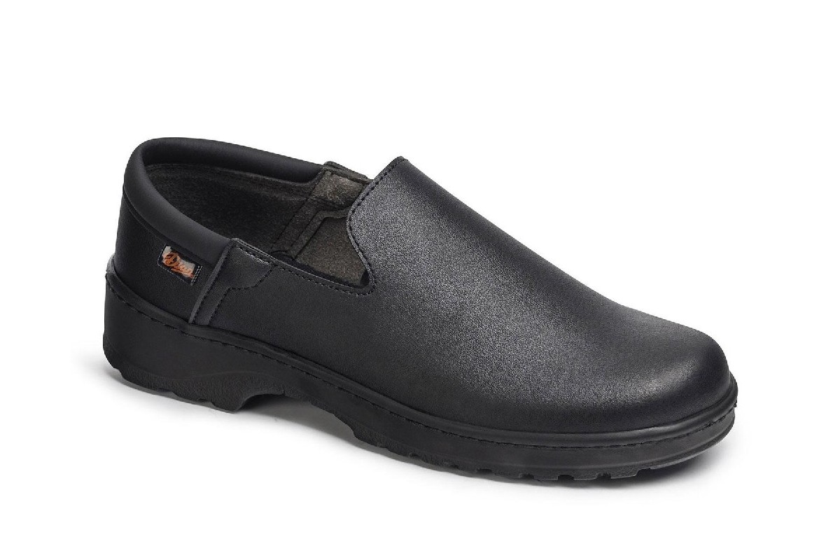 ZAPATO ANTIDESLIZANTE DE GRAN COEFICIENTE EN SECO Negro Foto ZAPATO ANTIDESLIZANTE DE GRAN COEFICIENTE EN SECO Negro Foto