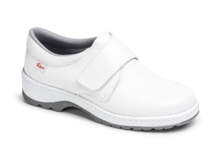 ZAPATO CON CIERRE DE VELCRO Blanco Foto