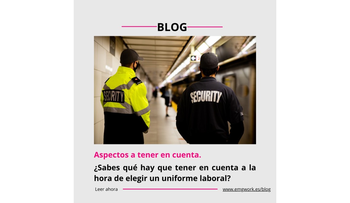 ¿Qué consejos hay que tener en cuenta para  comprar un uniforme laboral?